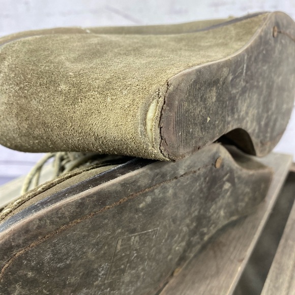 Frye Caroline Low Ankle Lace Grey Wedge - 8.5 US - Picture 12 of 12